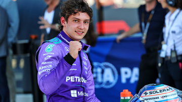 Polesitter Antonelli hoopt op 'magische' start naast Verstappen