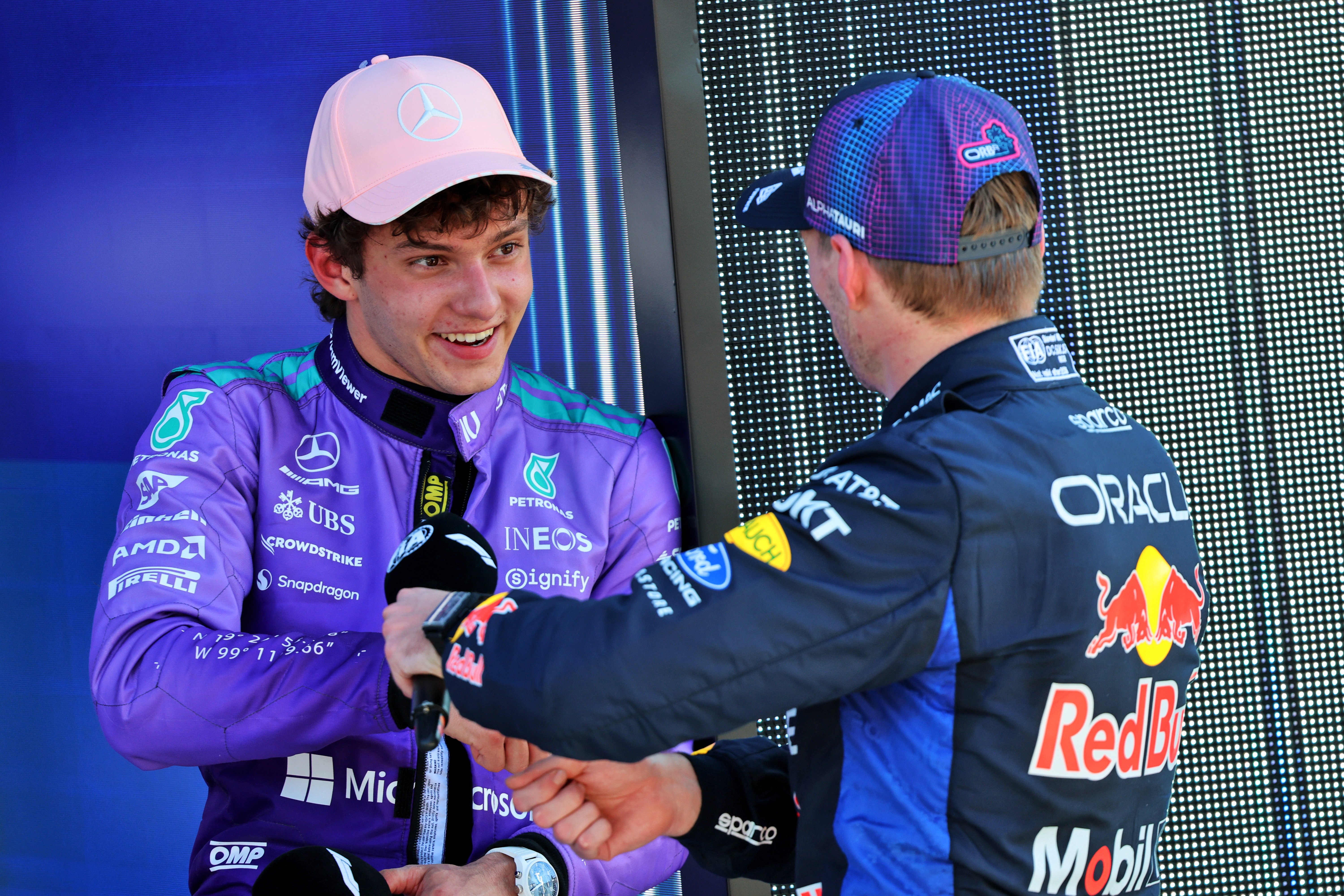 Antonelli Verstappen Q Miami