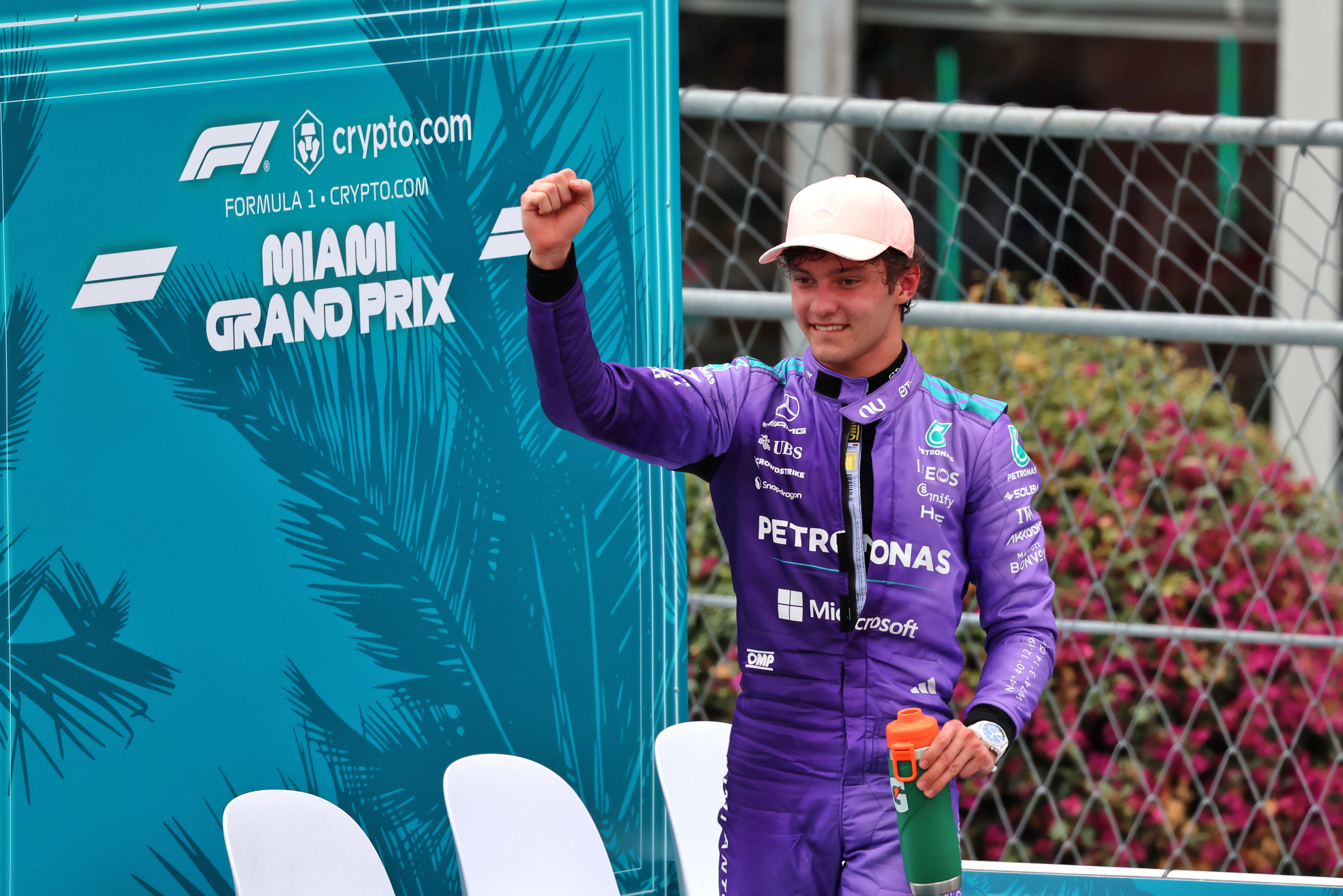 Antonelli Win Race Miami