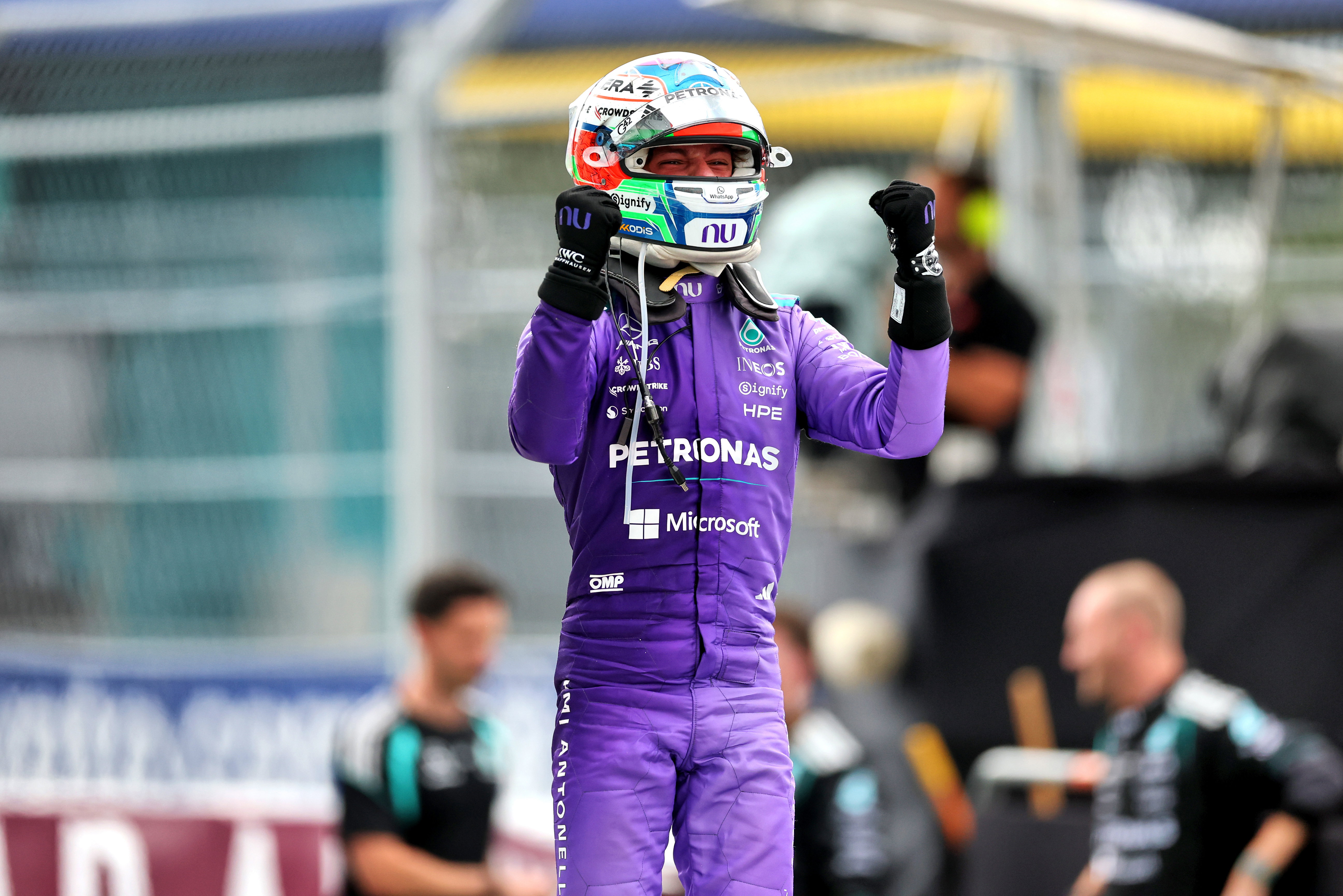 Antonelli Win Race Miami