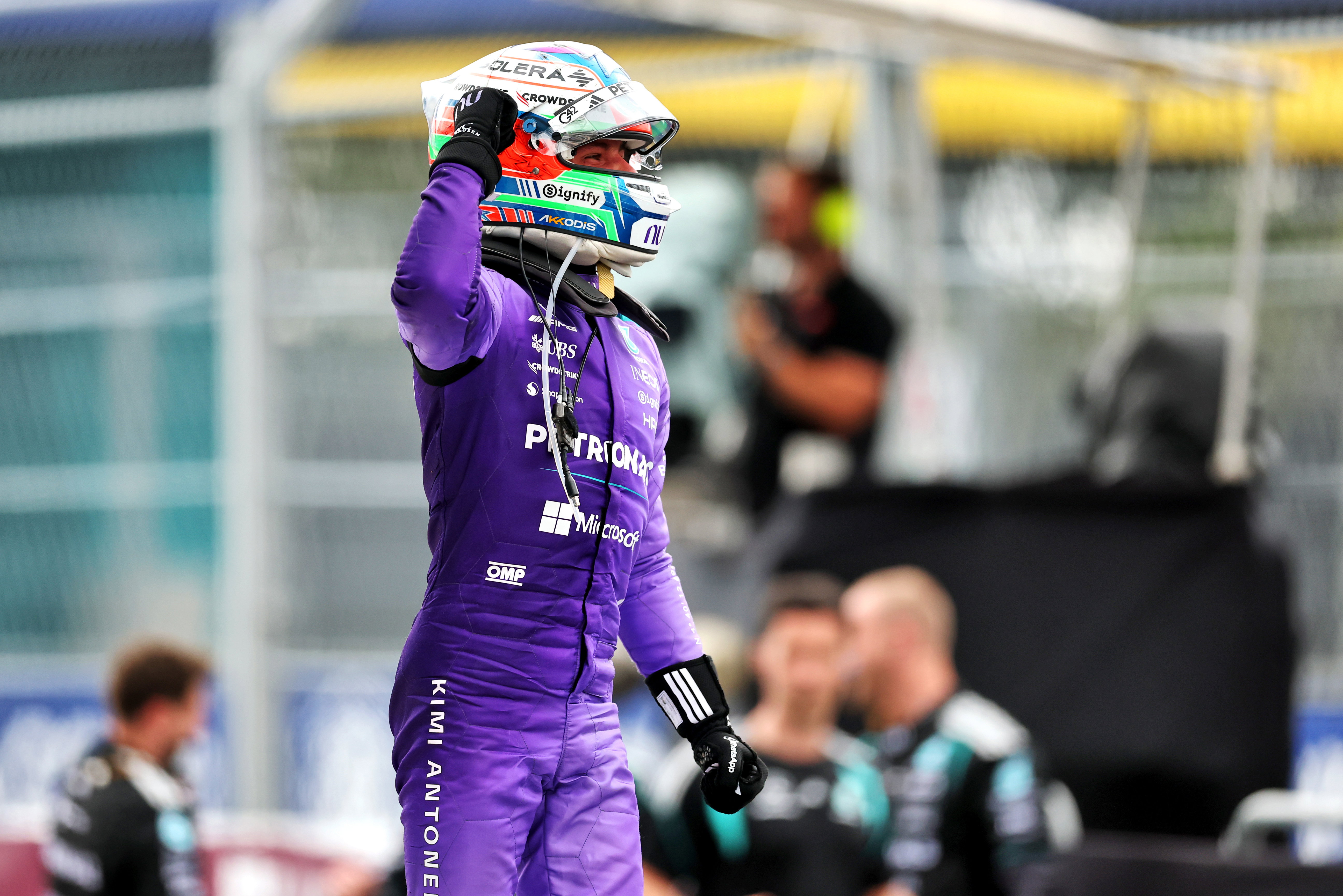 Antonelli Win Race Miami