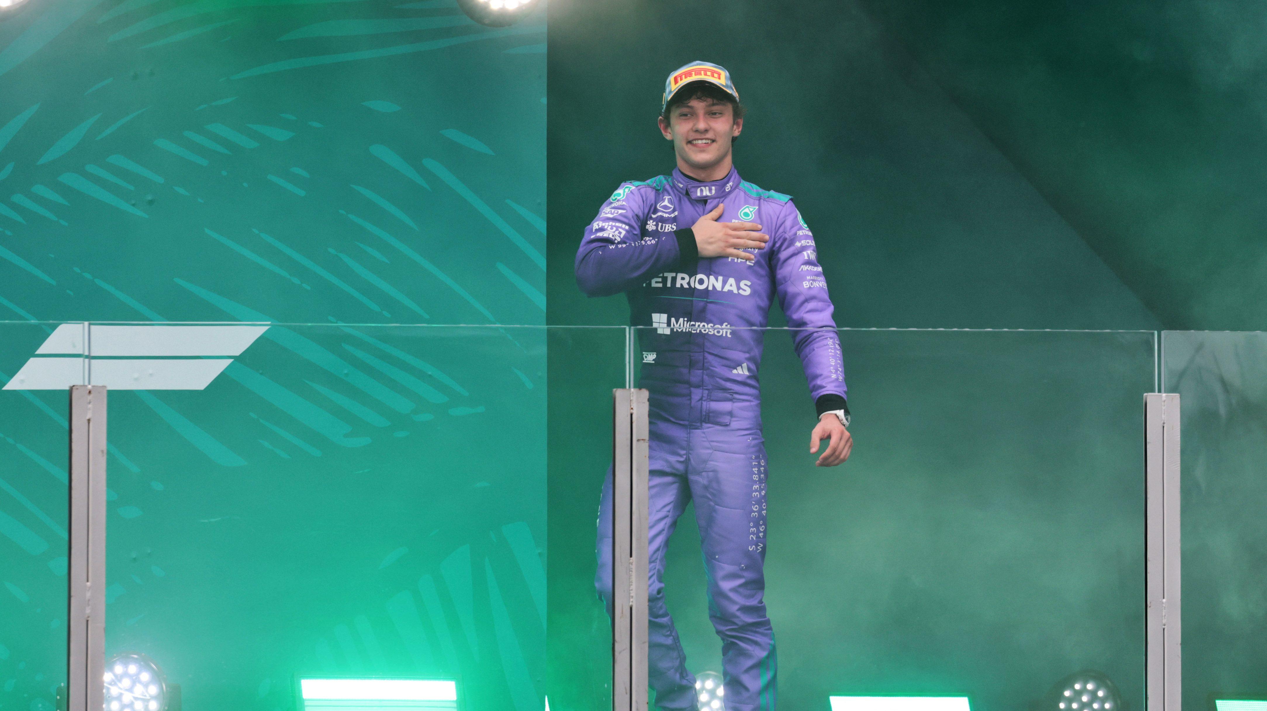 Antonelli Win Race Miami