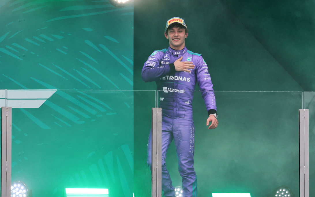 Antonelli Win Race Miami