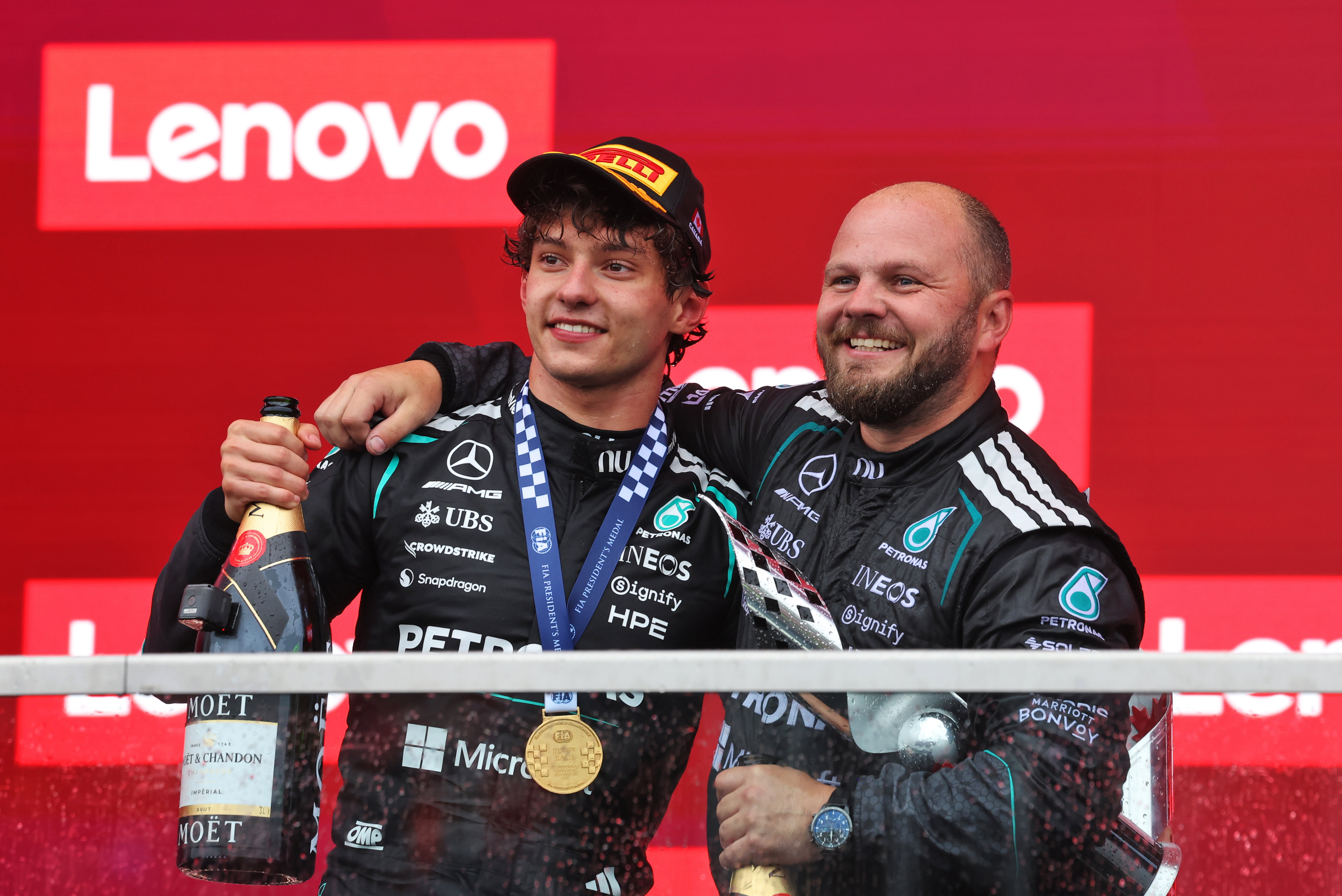 Antonelli win Canada