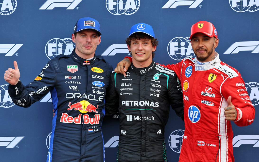 Antonelli Verstappen Hamilton Qualifying Monaco