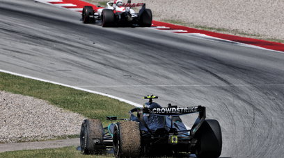 Antonelli Barcelona DNF