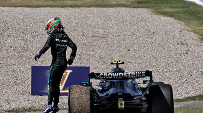 Antonelli Barcelona DNF