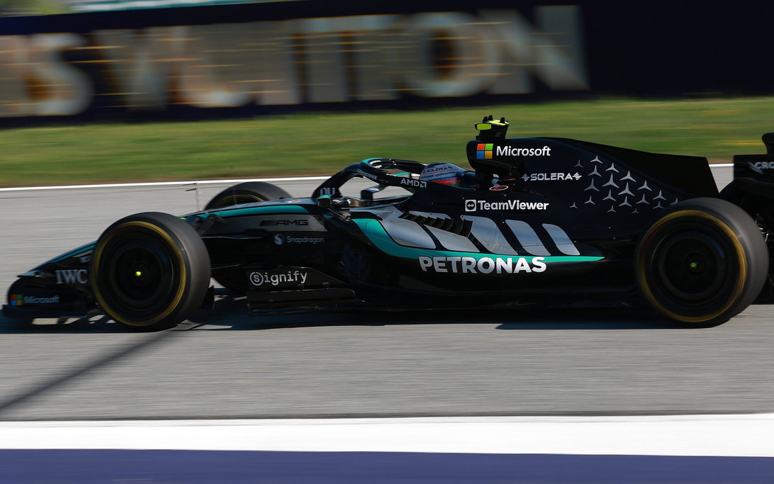 Antonelli Completes Friday Sweep with Fastest FP2 at Austrian GP