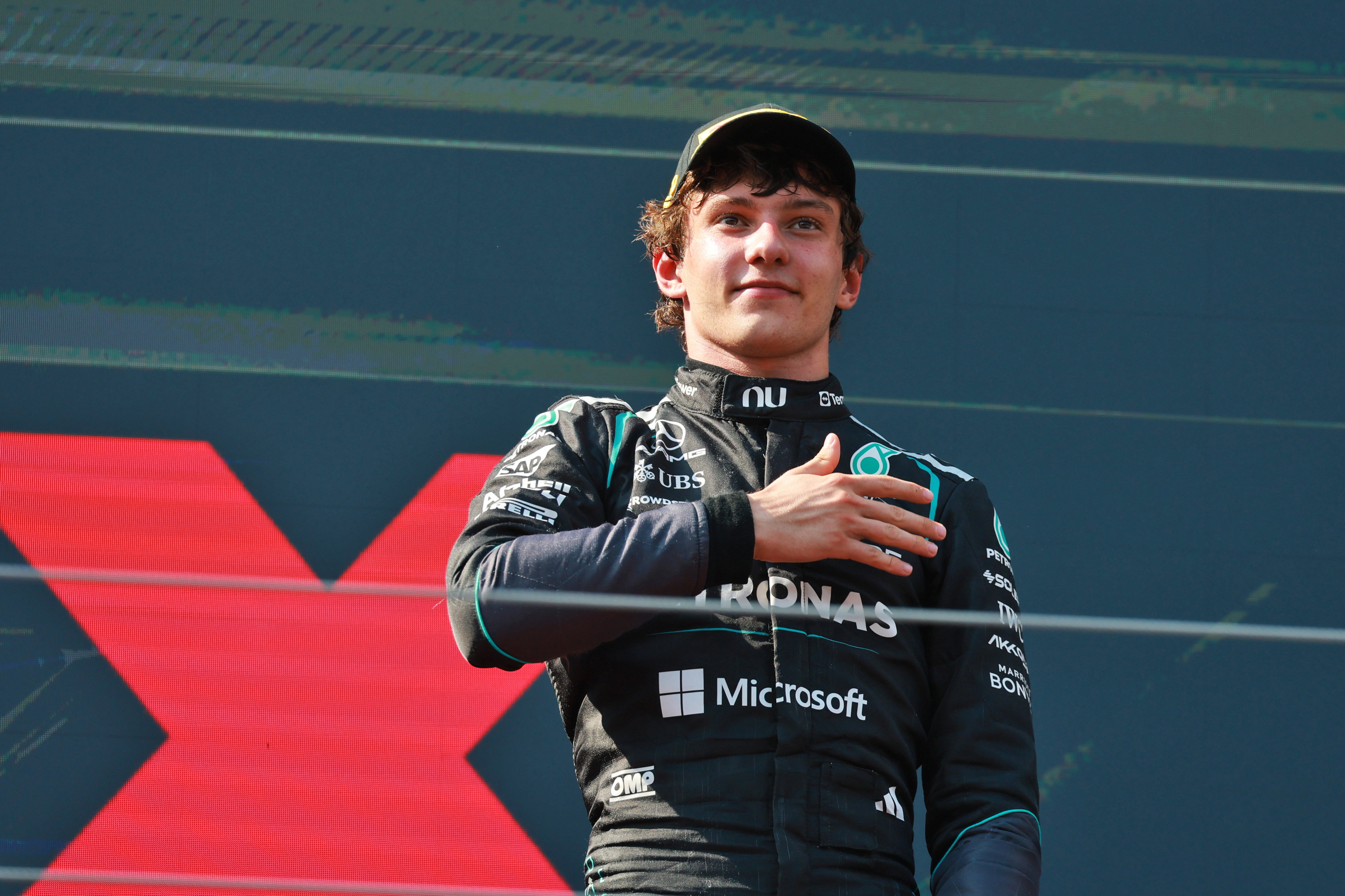 Antonelli podium Austria