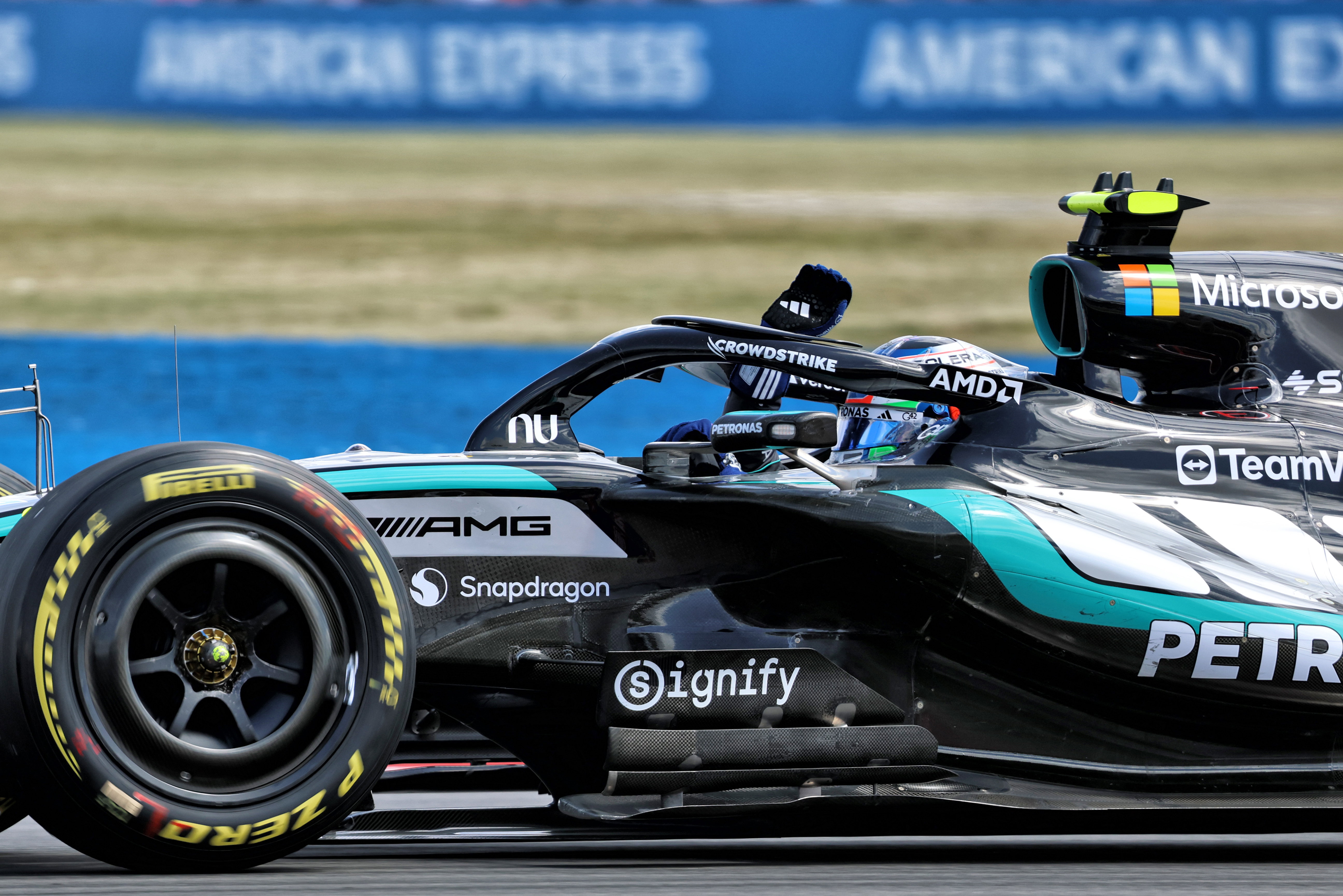 Antonelli win Sprint Silverstone