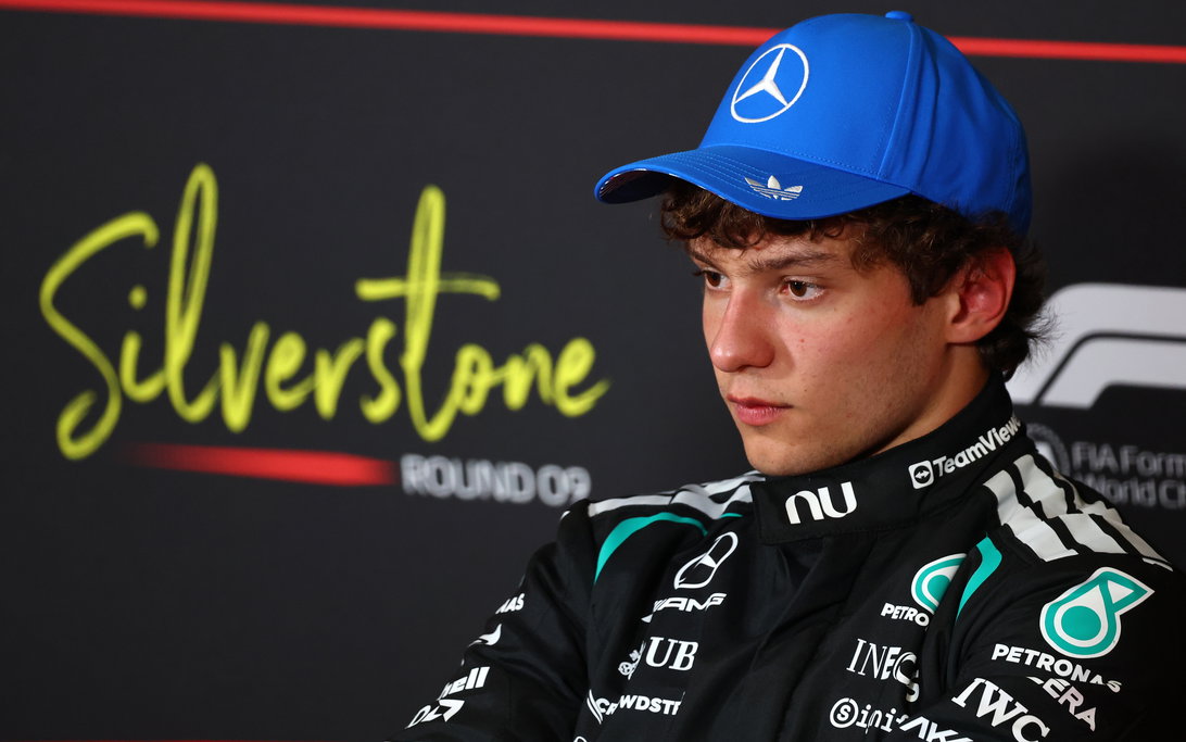 Antonelli presser Qualifying Silverstone
