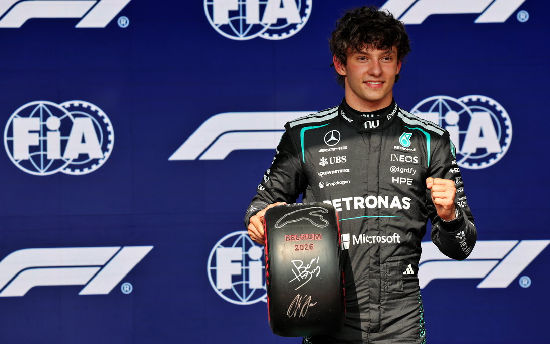 Antonelli pole Belgium