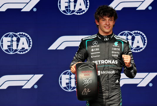 Antonelli pole Belgium