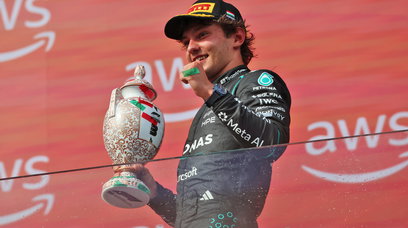 Antonelli Hungary podium