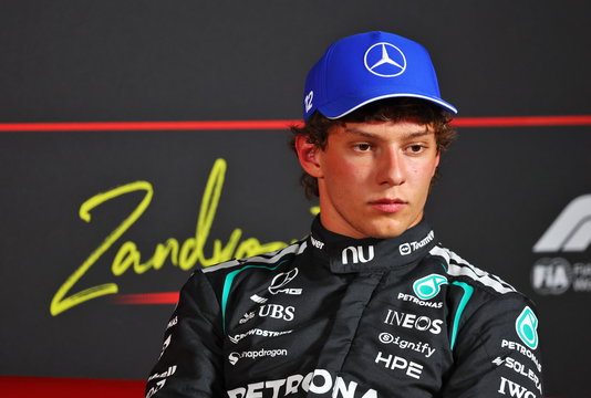 Antonelli post Q presser Zandvoort