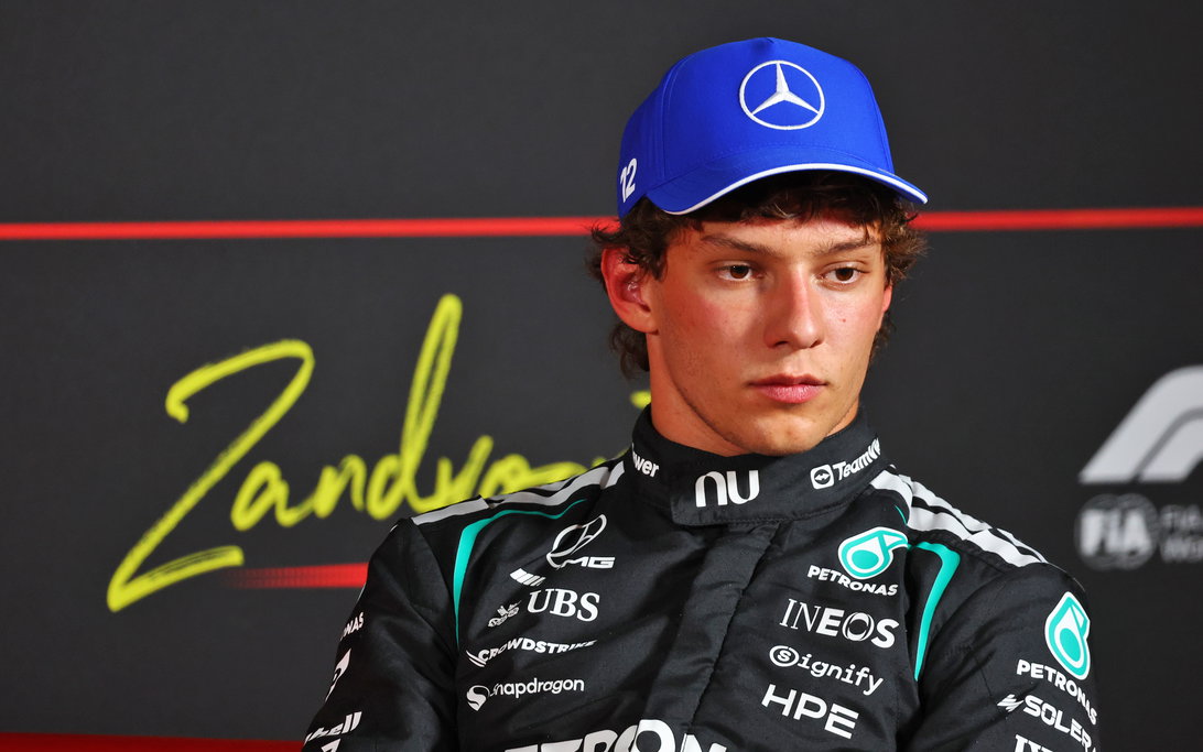 Antonelli post Q presser Zandvoort