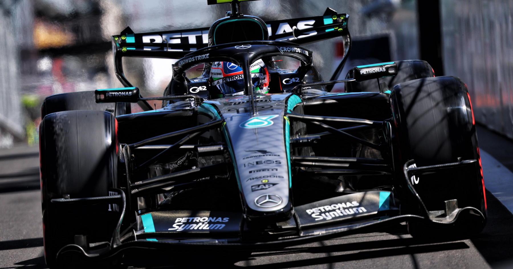 Lewis Hamilton disobeys Ferrari orders as Kimi Antonelli reigns supreme in double-red flagged FP3
