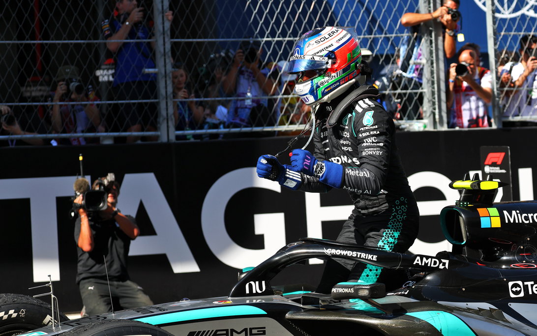 トート・ヴォルフ、キミ・アントネッリのスペインGP制覇に「レースの神様」への感謝を表明