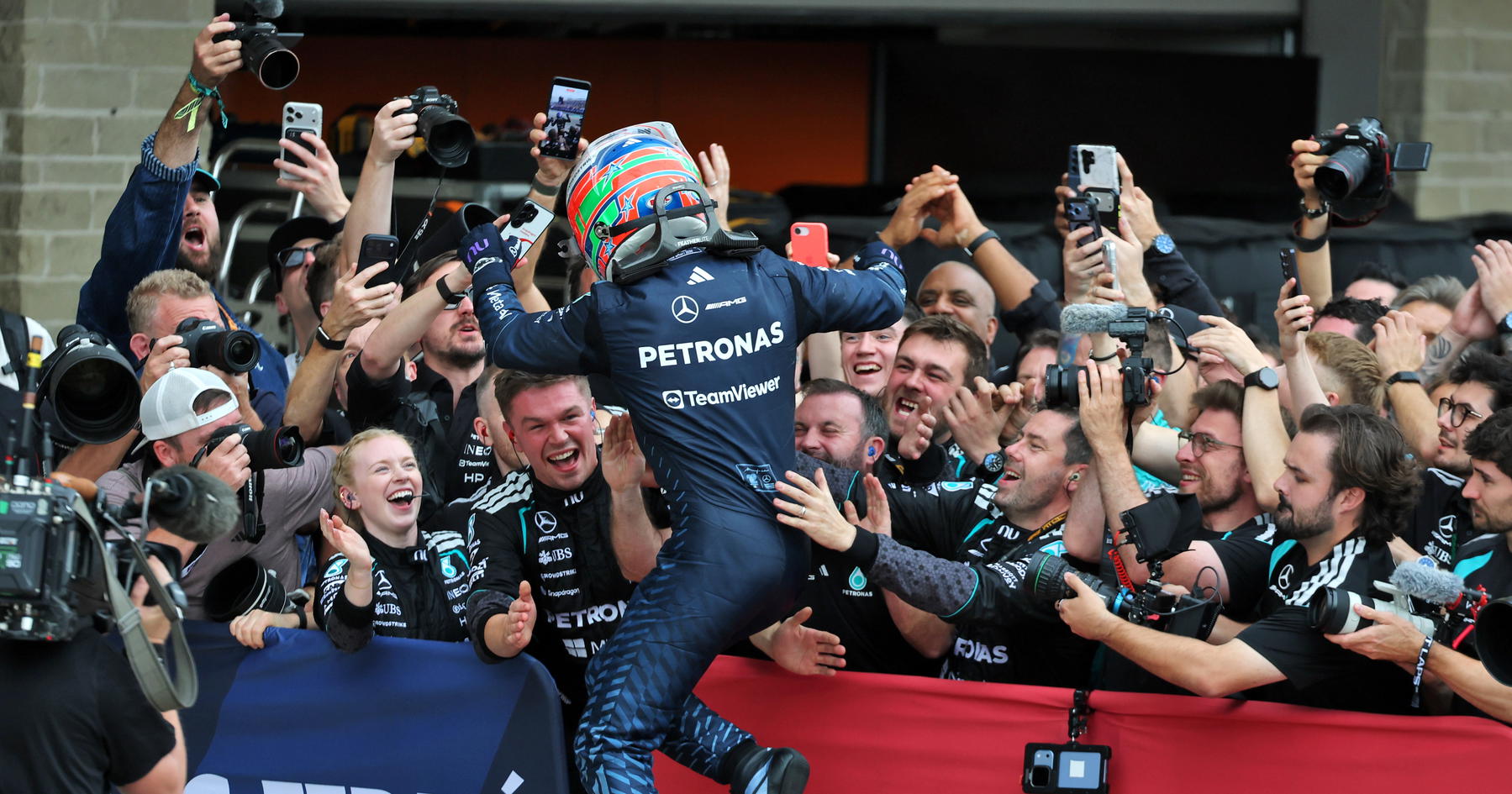 Toto Wolff reveals sneaky office chat with Kimi Antonelli ahead of USGP victory