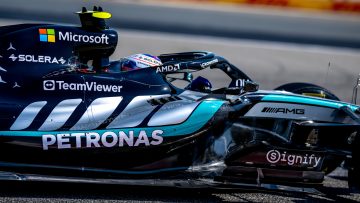 Mercedes treurt na grote problemen en motorwissel in Bahrein