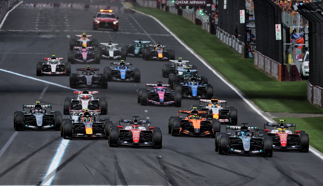 Australia race start