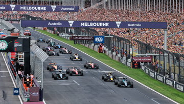 Frightening F1 start revealed not shown on television
