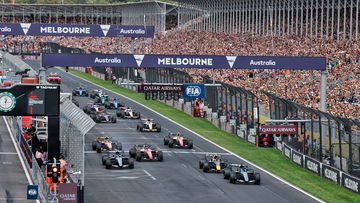 Frightening F1 start revealed not shown on television