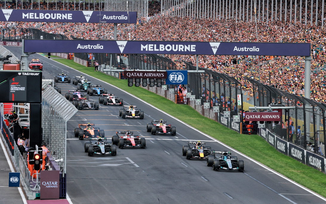 Australian GP start