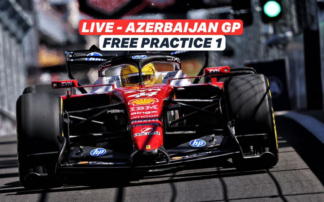 F1 Azerbaiyán 2026: Hamilton, Antonelli y Russell lideran la FP1 en Bakú