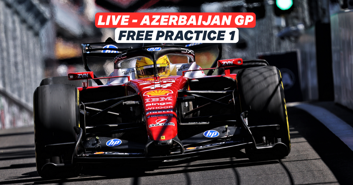 LIVE: 2026 F1 Azerbaijan Grand Prix - Baku Free Practice 1