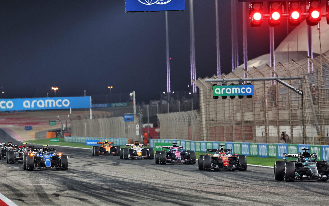 Bahrain test practice start