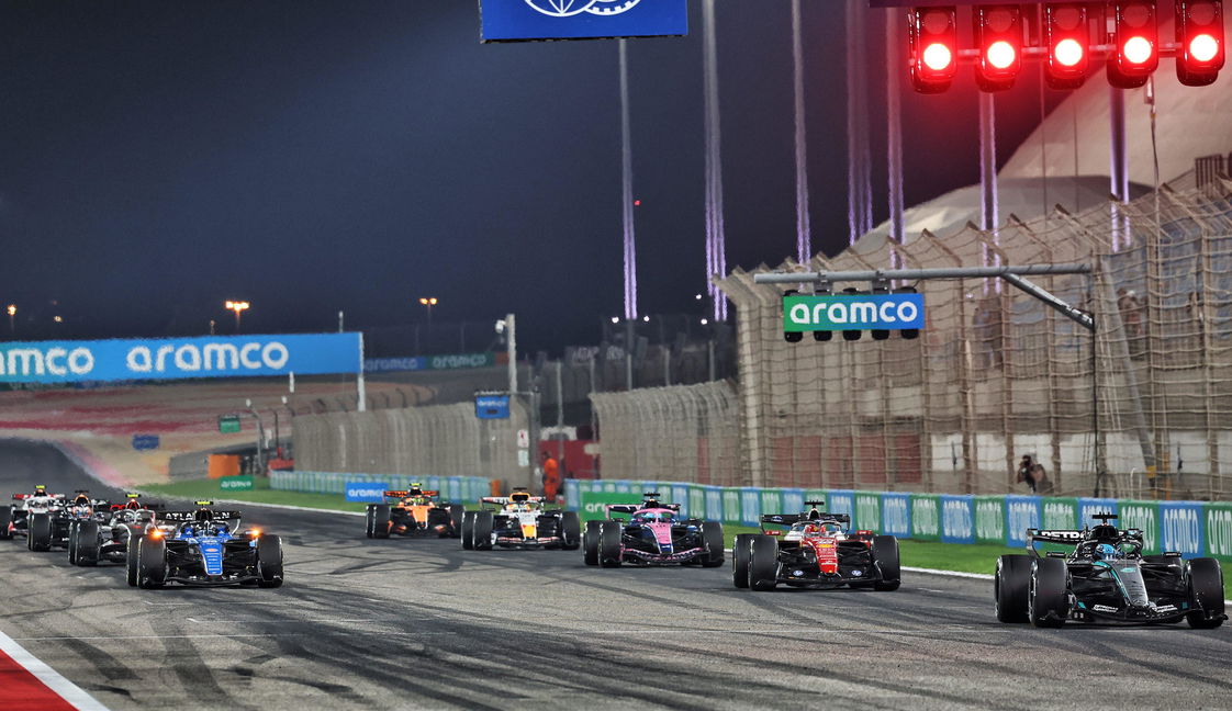 Bahrain test practice start