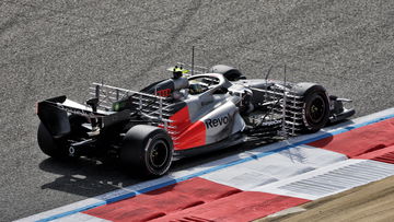 Audi and Alpine reveal striking technical innovations in Bahrain testing