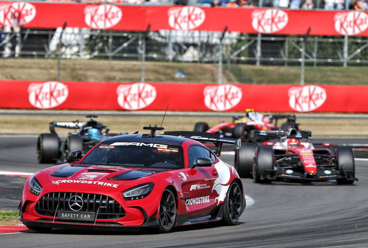 British GP safety car