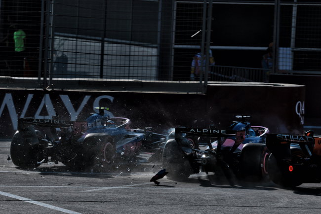 Motor Racing - Formula One World Championship - Azerbaijan Grand Prix - Race Day - Baku, Azerbaijan