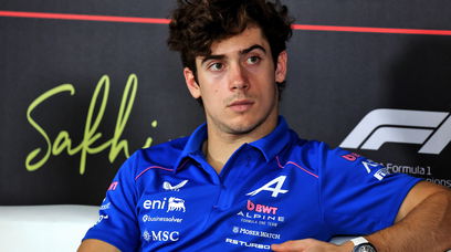 Colapinto Bahrain test presser