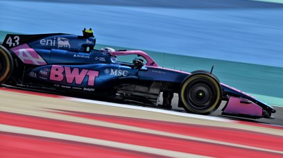 Colapinto Bahrain test