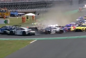 Crash GTWC Monza
