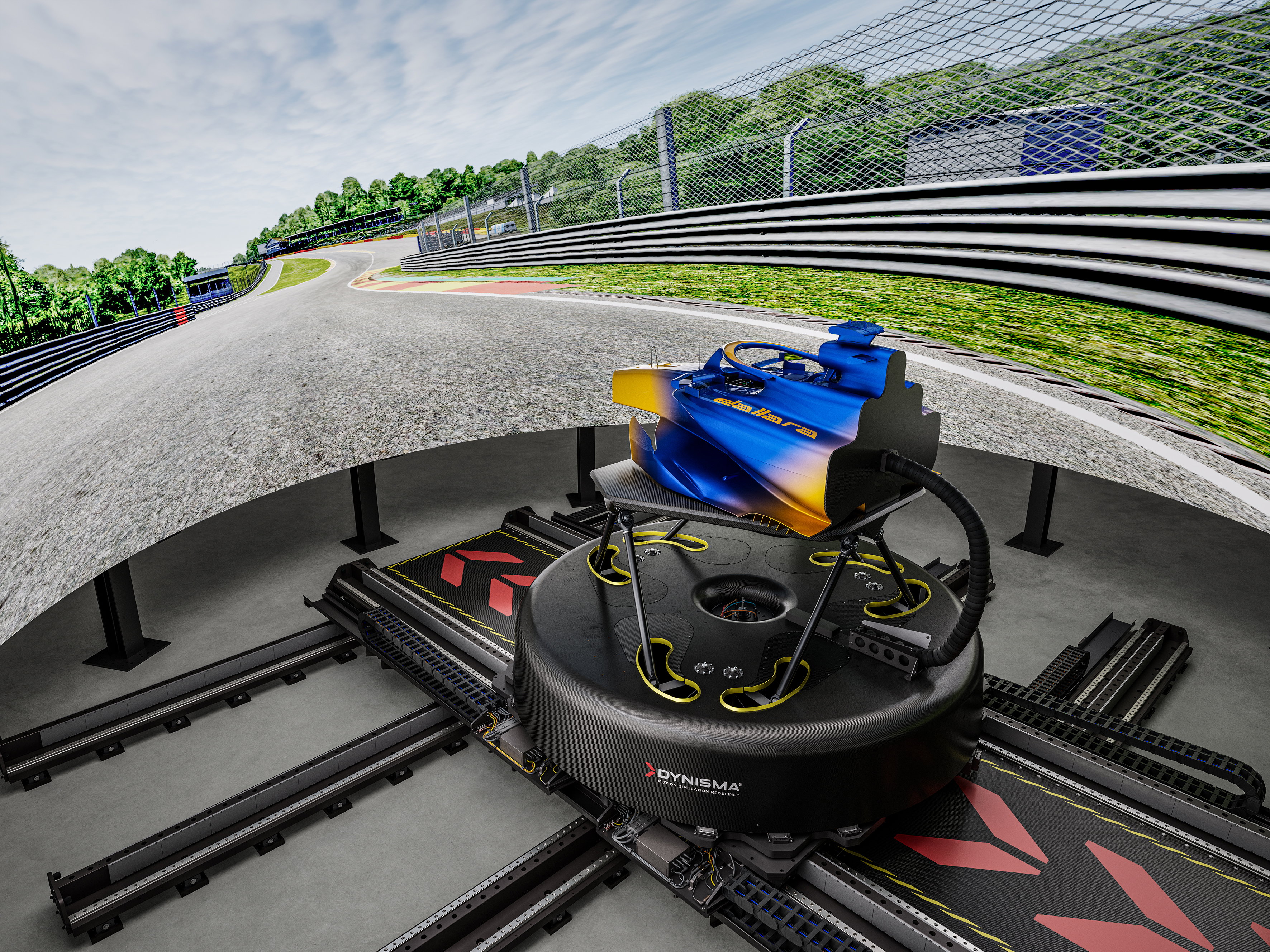 DMG 360 XY Dallara low wide angle