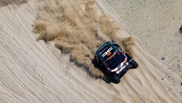Dacia grabs overall lead in thrilling Dakar Rally stage