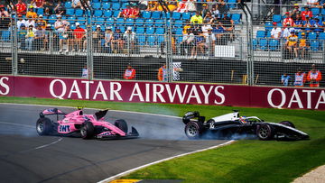 New Alpine driver sparks controversy in dramatic team-mate collision