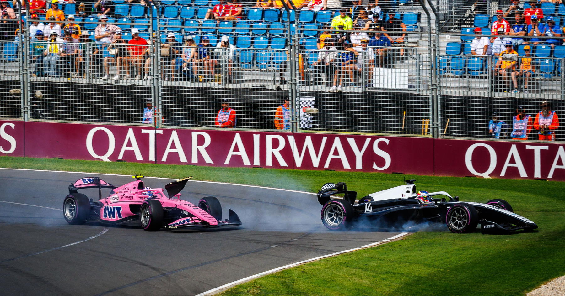 New Alpine driver sparks controversy in dramatic team-mate collision