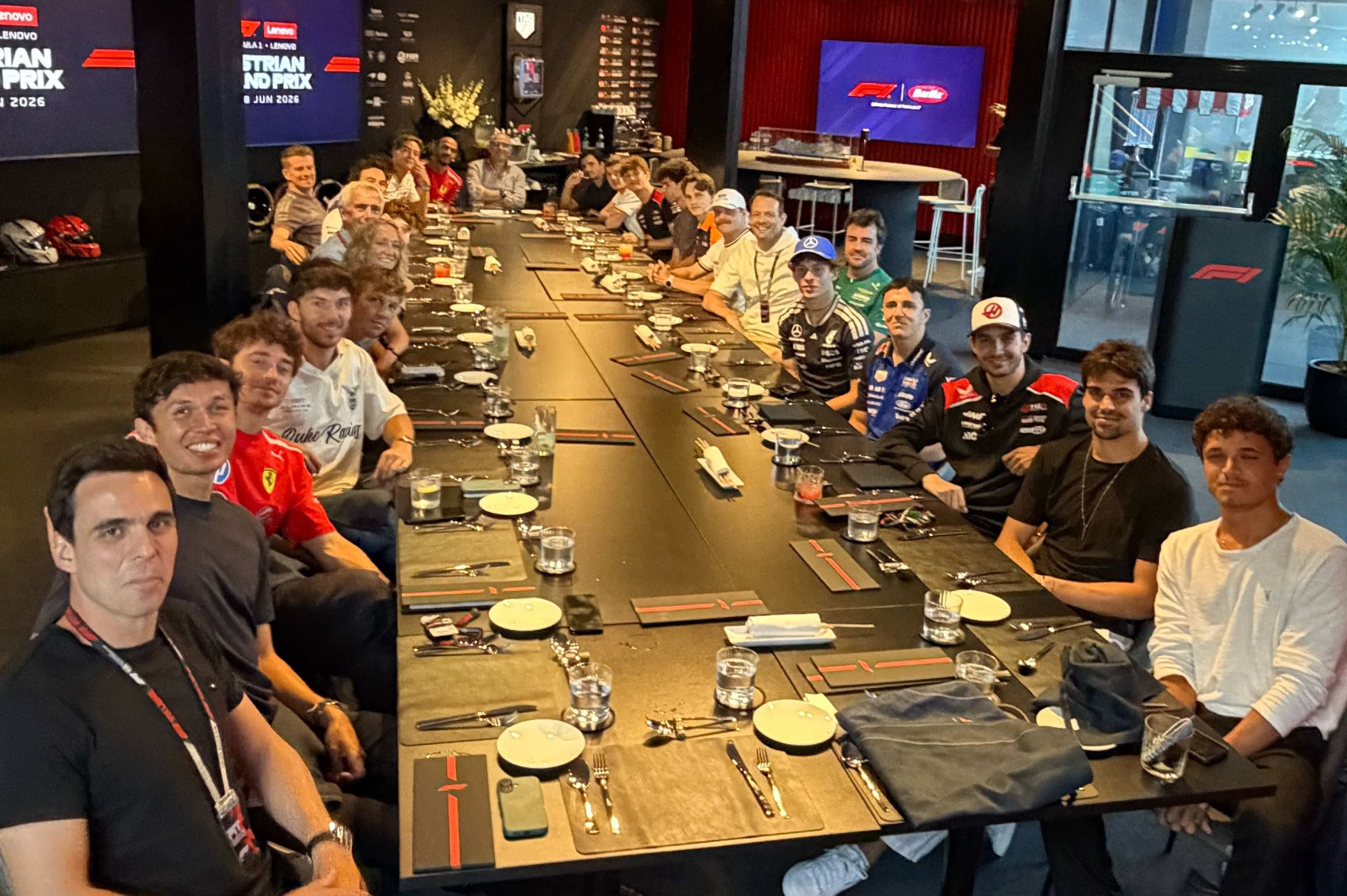 F1 drivers Austria