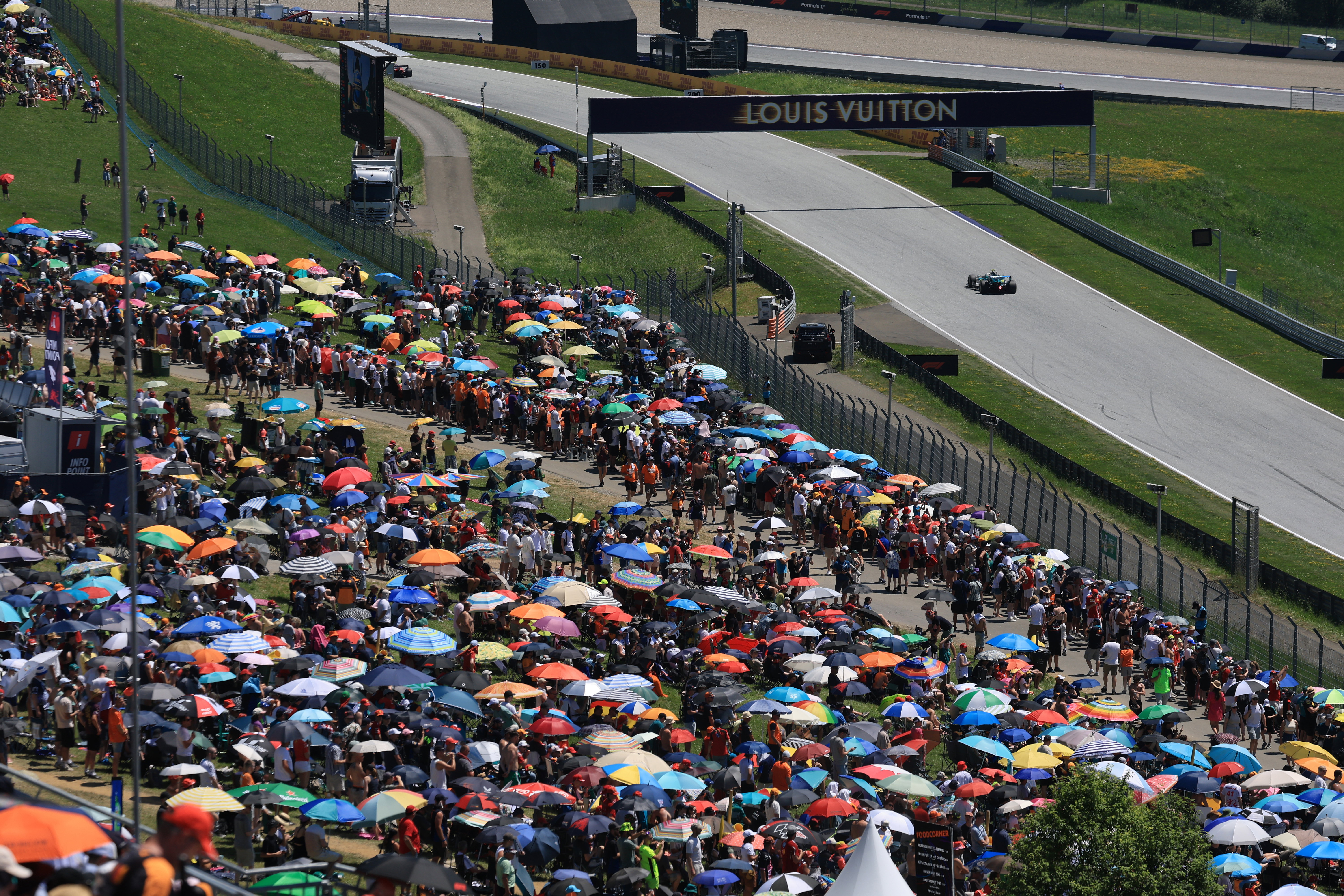 F1 fans Austria
