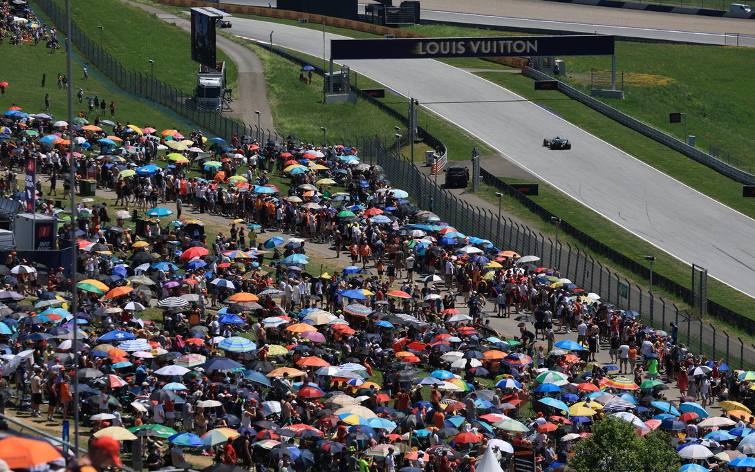 F1 fans Austria