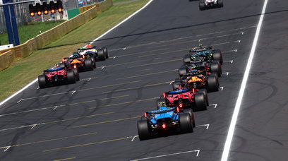 F1 practice grid