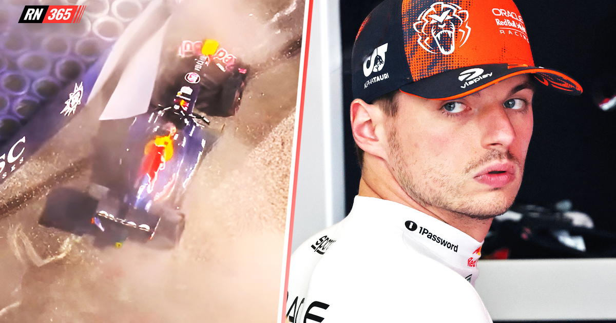 Verstappen suffers shock crash as Russell clinches controversial pole