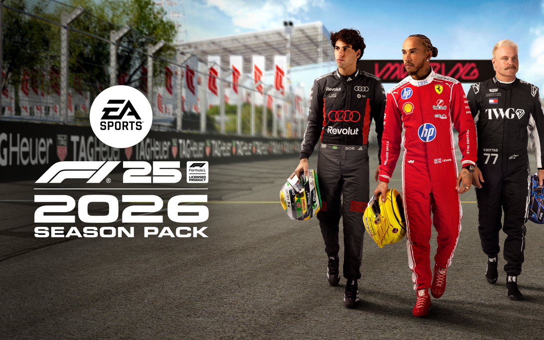 Atualização do F1 25 da EA Sports simula a brutal complexidade de 2026