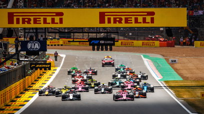 F2 Silverstone start