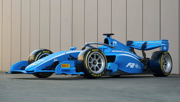 F2 unveils new car for 2027 season and beyond
